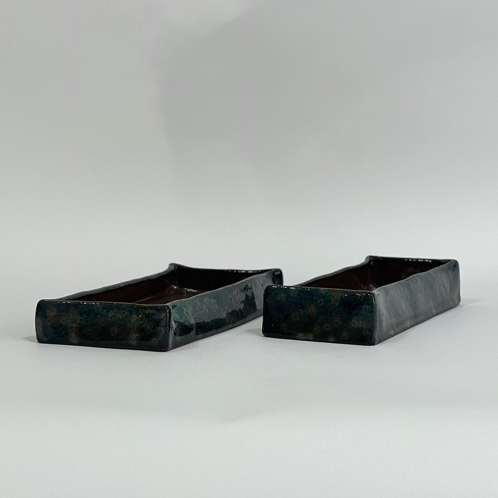 İkili Dikdörtgen Servis Tabağı - Görsel 2